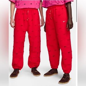 Nike x Jacquemus Red Swoosh Pants size S